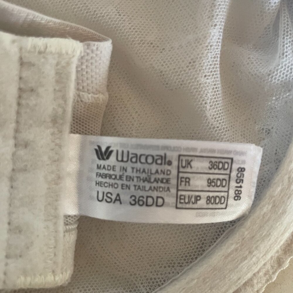 Wacoal Retro Chic Bra‎ in Rose Dust, Size 36DD / 36E, 855186 - Picture 3 of 6